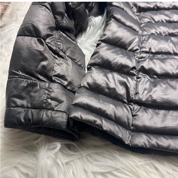 Andrew Marc Metallic Puffer Jacket - Picture 5 of 6